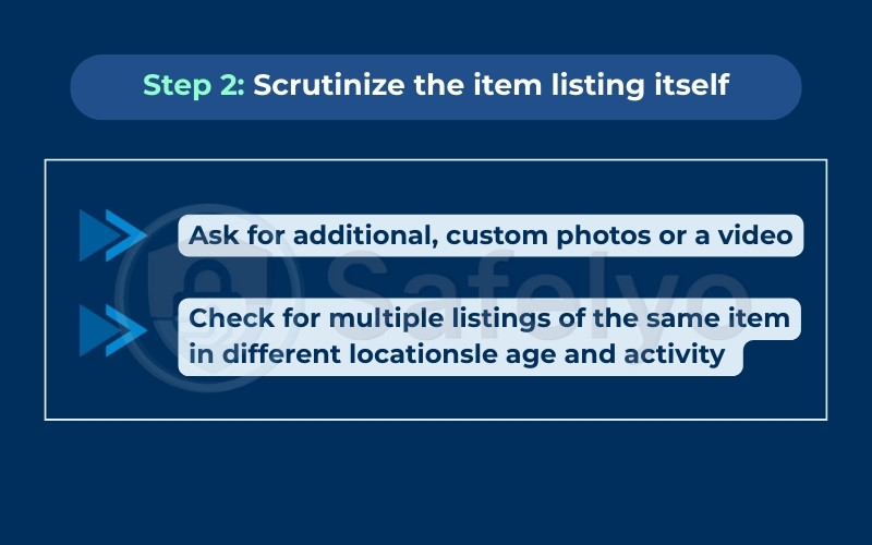 How to tell if a facebook marketplace seller is legit