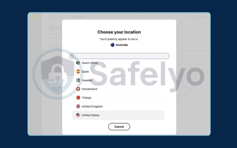 Select a specific country Select a specific country
