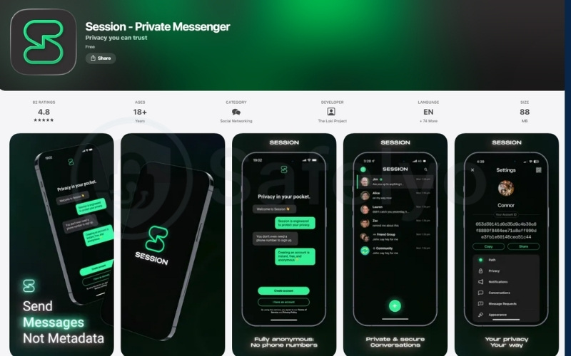 Session - Private Messenger