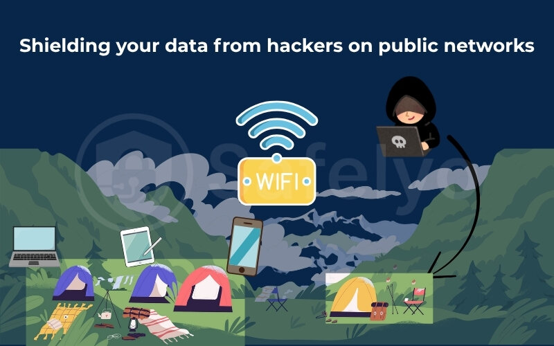 Shielding your data from hackers on public networks