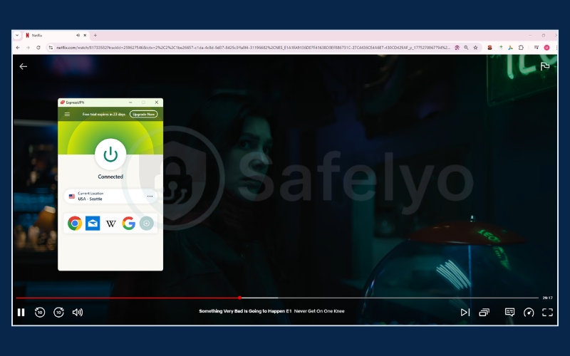 Smooth Netflix streaming with ExpressVPN