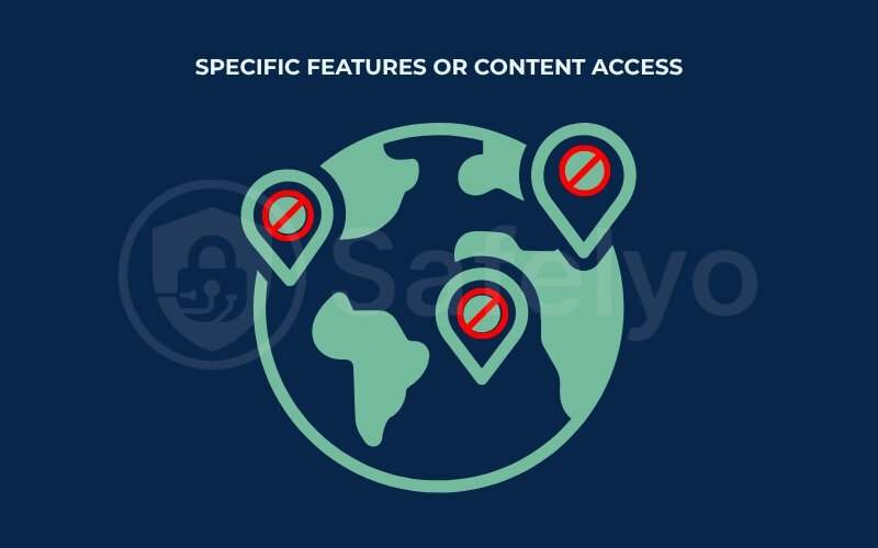 Specific features or content access