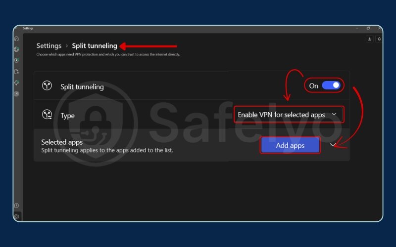 Split tunneling for Weave on NordVPN Split tunneling for Weave on NordVPN