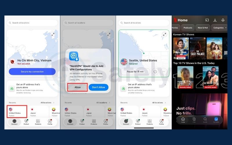 Step-by-step setup for iOS