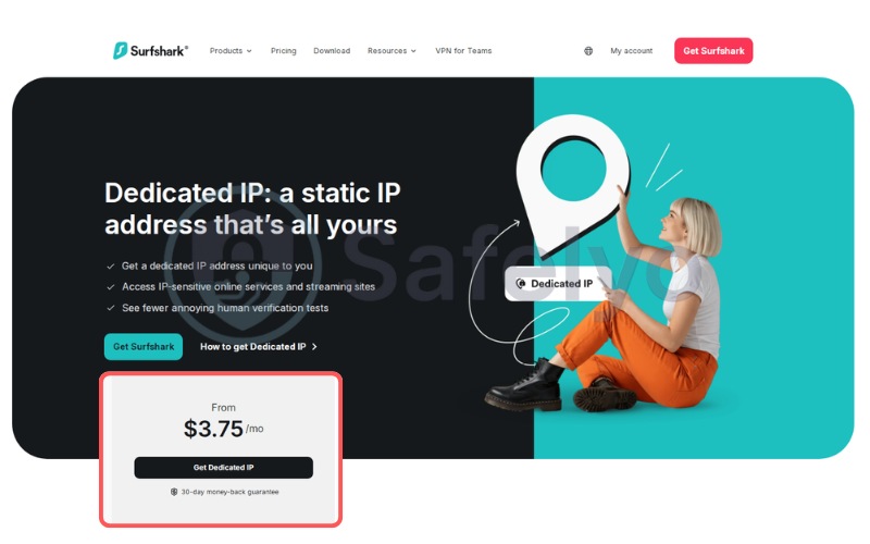 Surfshark - Dedicated IP