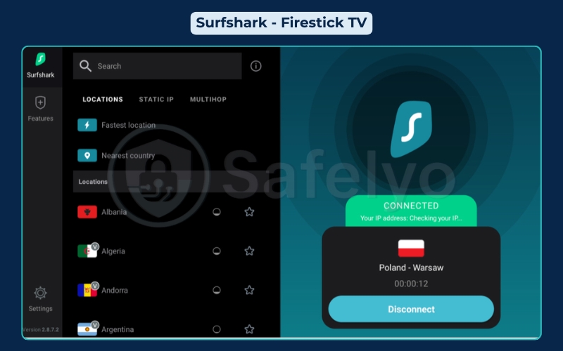 Surfshark - Fire TV Sticks