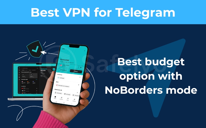 Surfshark for using Telegram