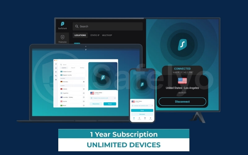 Surfshark One security suite has a strict 5-device limit