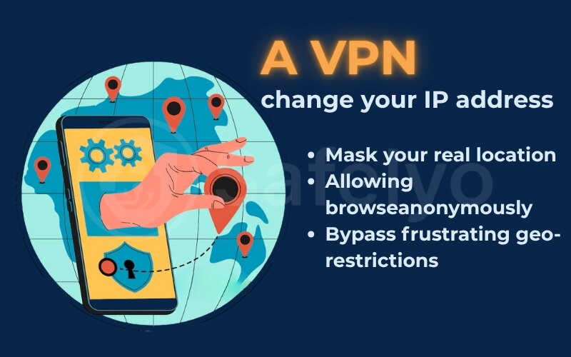 The direct benefit when a VPN changes your IP address