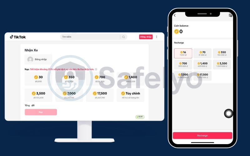 The official purchasing website of TikTok coins and prices on the app The official purchasing website of TikTok coins and prices on the app