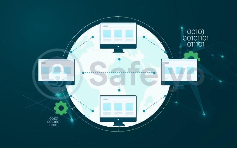 The P2P network The P2P network