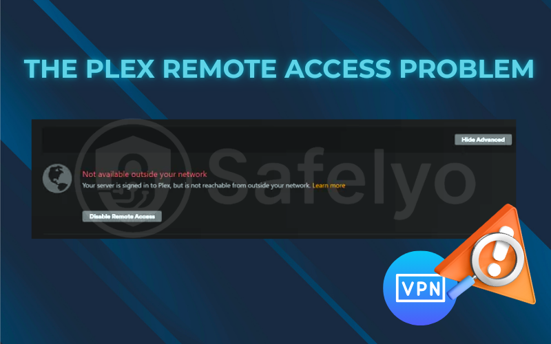 The Plex remote access problem The Plex remote access problem