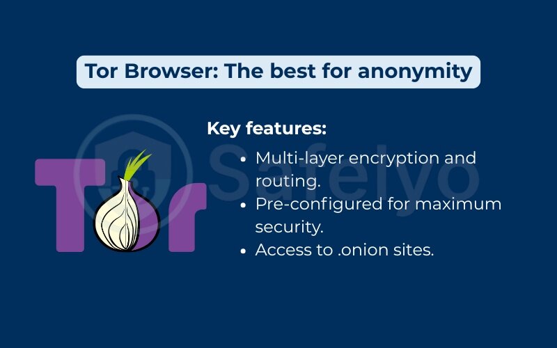 Tor Browser: The best for anonymity