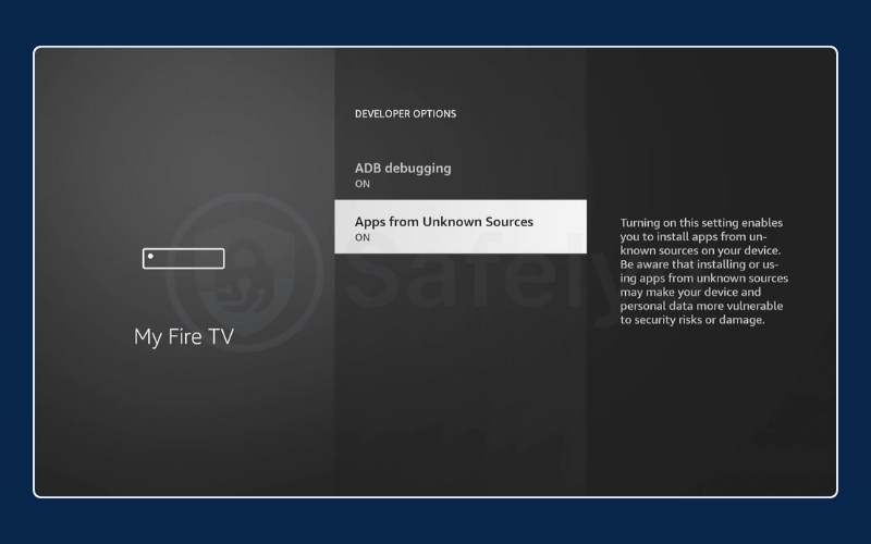 Turn on ADB debugging and Apps from Unknown Sources