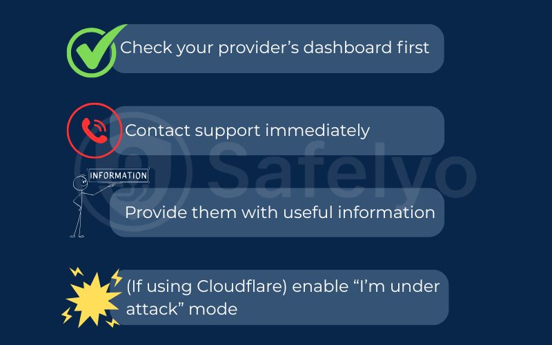 Under attack? Your DDoS emergency checklist
