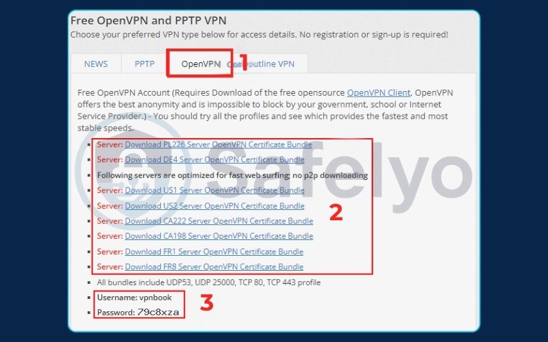 Use free OpenVPN config files (1) Use free OpenVPN config files (1)