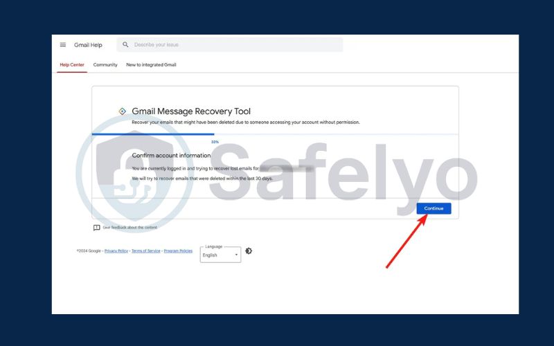 How to recover permanently deleted email in Gmail