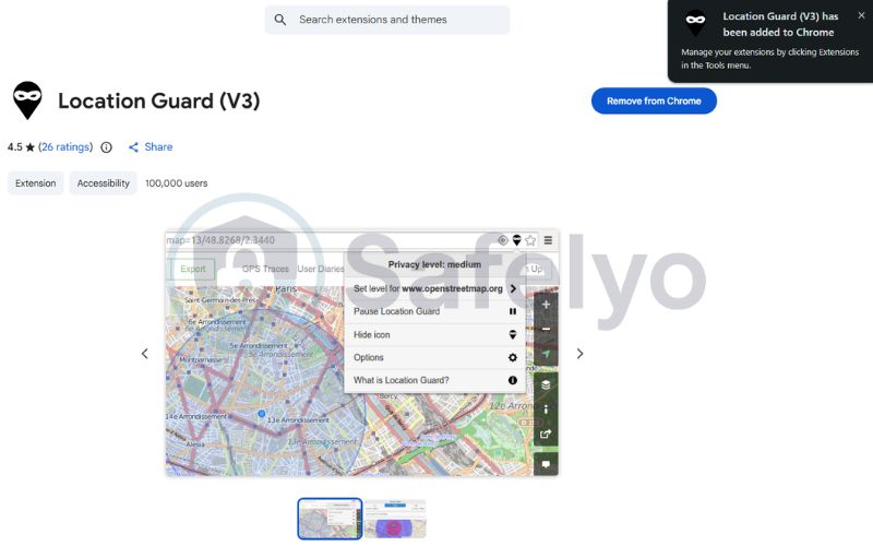 Use location spoofing extensions