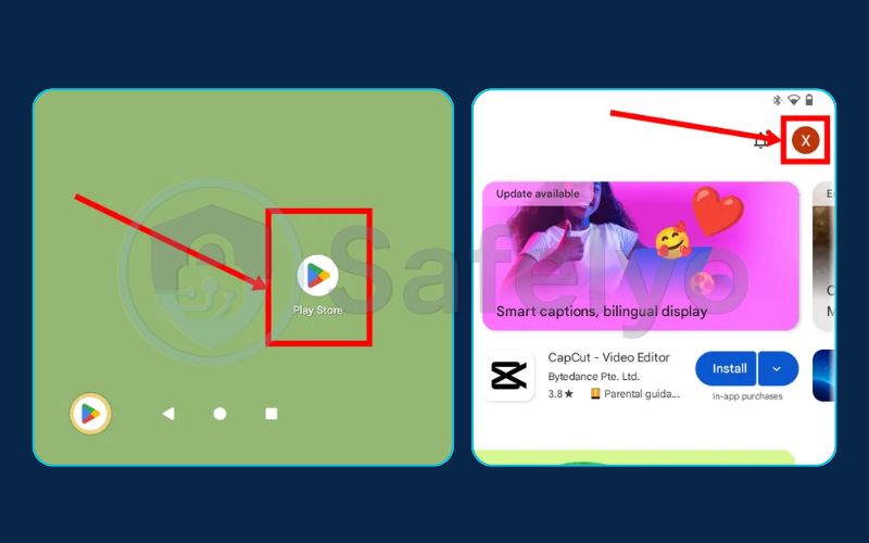 Use the built-in Google Play Protect scanner (1) Use the built-in Google Play Protect scanner (1)