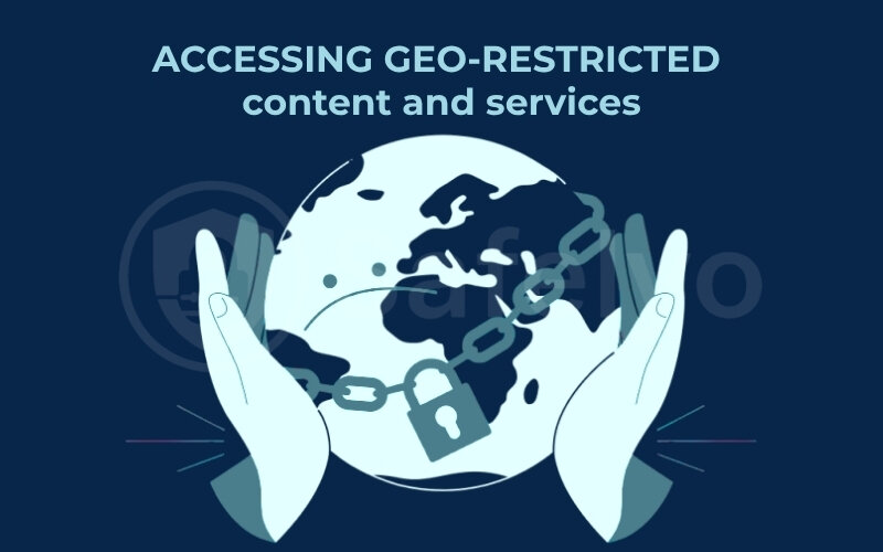 Using a VPN on Android helps you access geo-restricted content and services