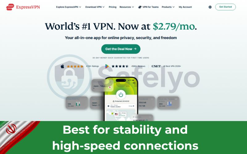 Using ExpressVPN for Iran