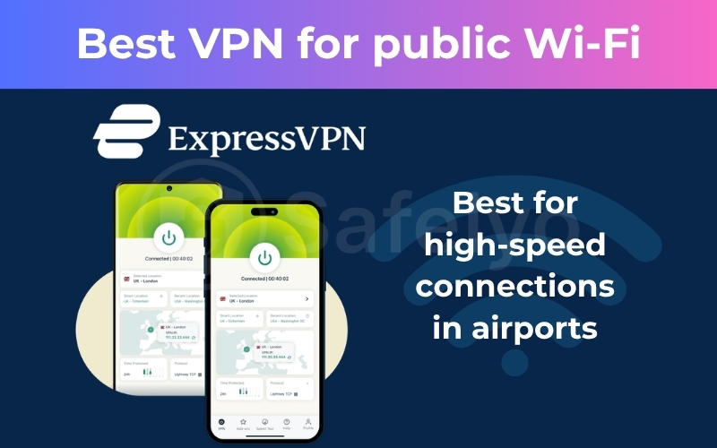 Using ExpressVPN for public Wi-Fi