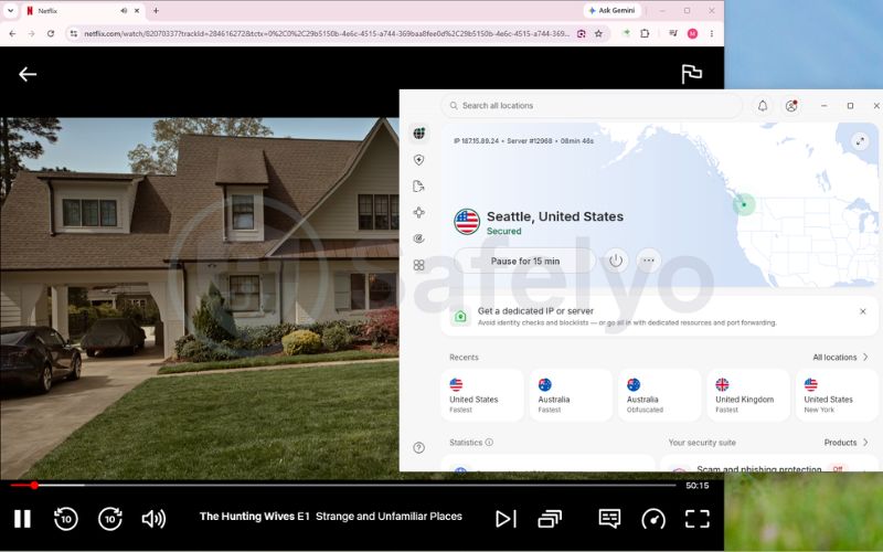 Using Netflix with NordVPN