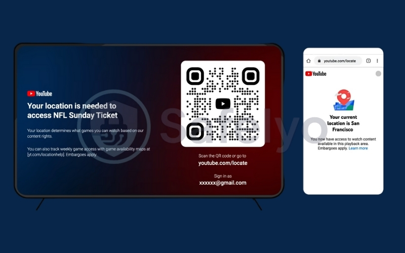 Verify your physical presence in the new city on your mobile device