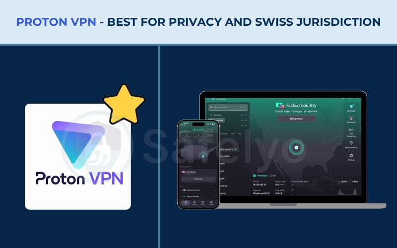 Best VPN for UK - Proton VPN