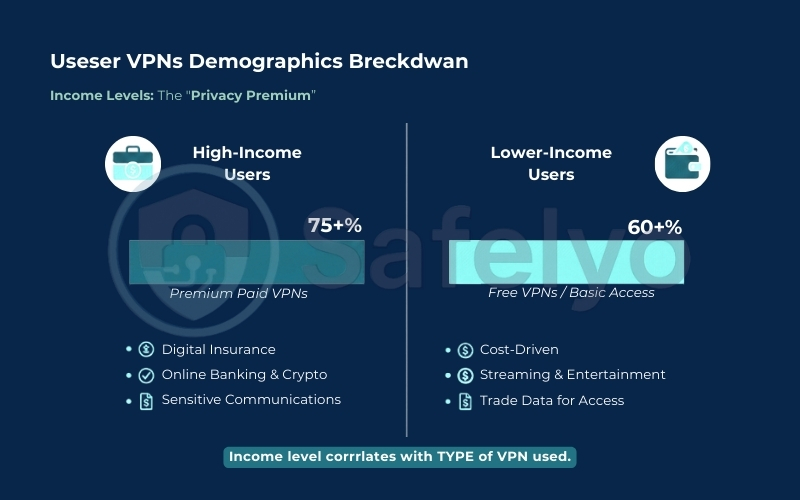 Income Levels: The "Privacy Premium"
