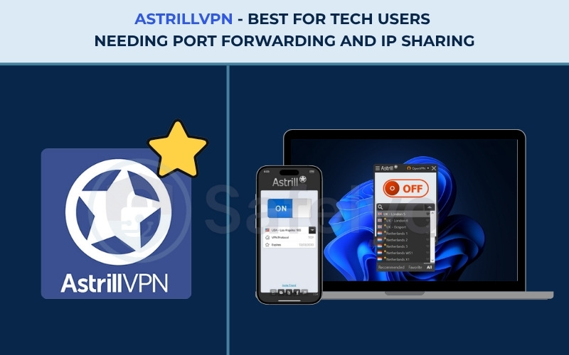 VPN with Dedicated IP - AstrillVPN