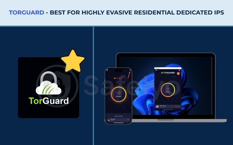 VPN with Dedicated IP - TorGuard