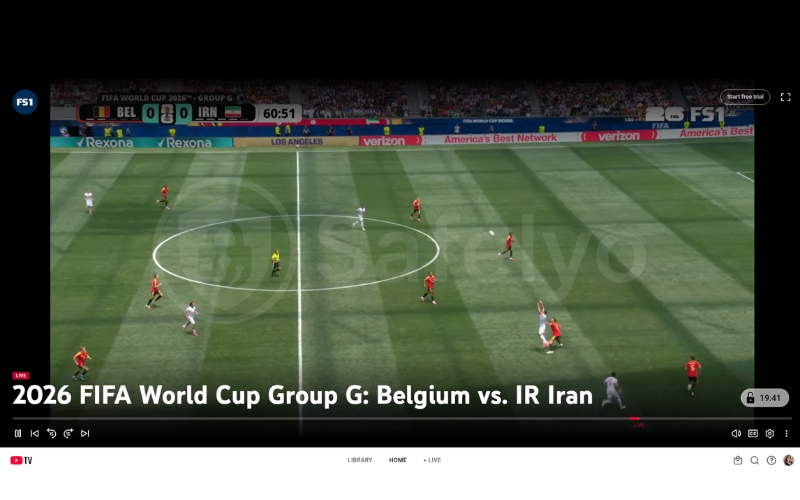 Watch the FIFA World Cup on YouTube TV while traveling
