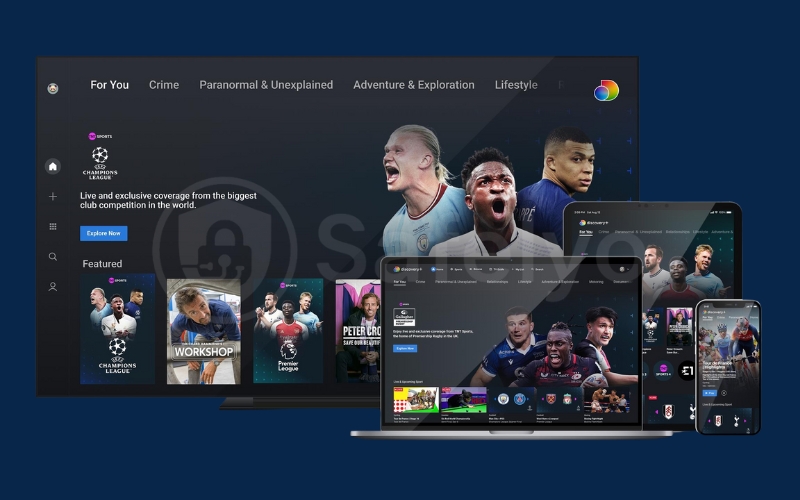 Watch the Premier League via the Discovery+ app or the TNT Sports website