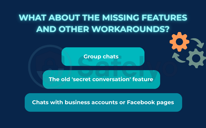 What about the missing features and other workarounds?
