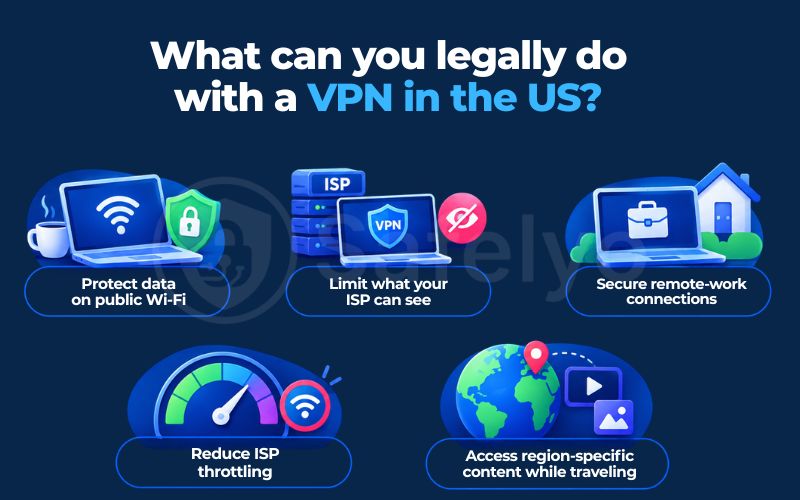 What can you legally do with a VPN in the US?