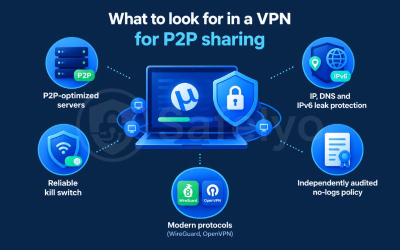What to look for in a VPN for P2P sharing