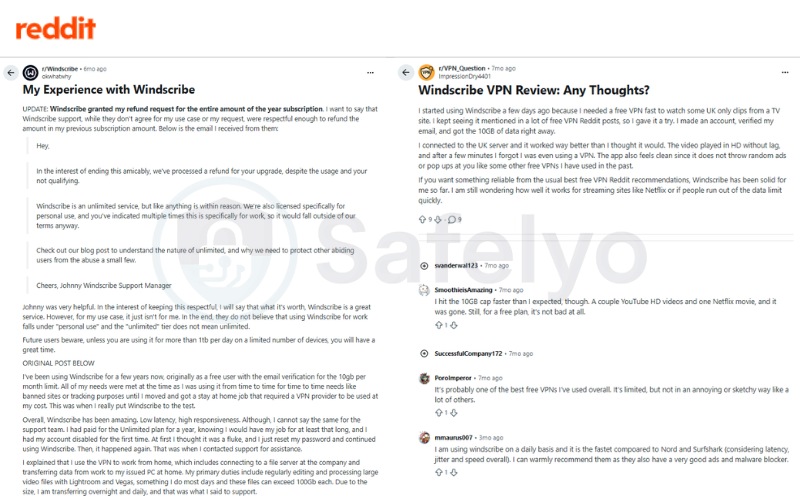 What users say about Windscribe VPN on Reddit (updated in June, 2026)