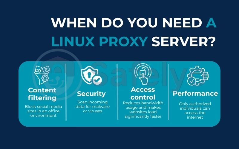When do you need a Linux proxy server