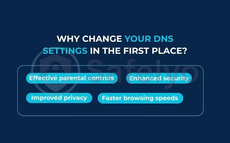 Why change your DNS settings in the first place