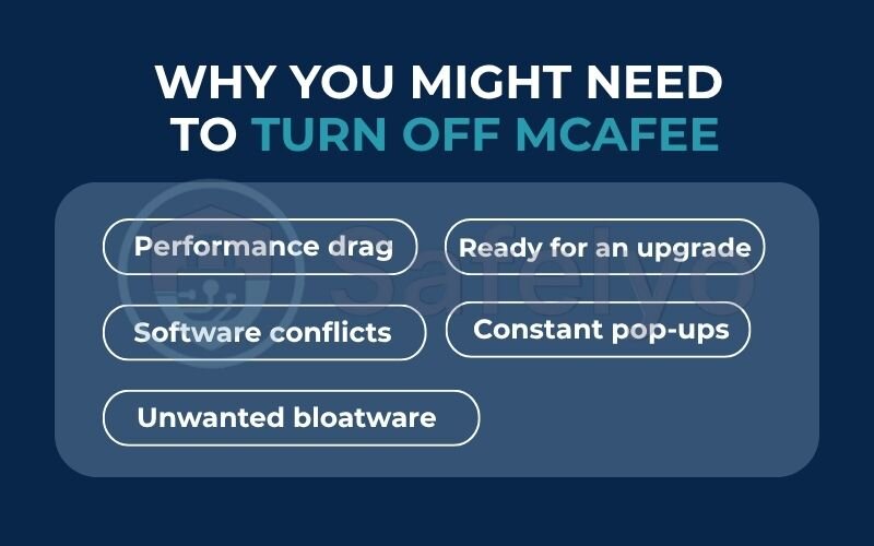 Why you might need to turn off McAfee