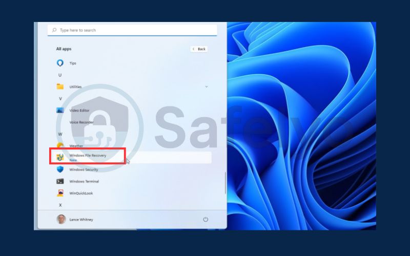 Windows File Recovery tool 2