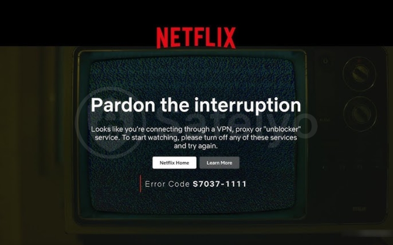 You seem to be using an unblocker or proxy